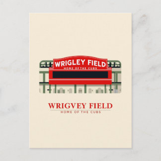 Wrigley Field: Home of the Cubs Postcard