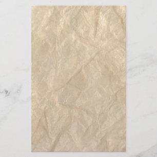 Wrinkled Crinkle Paper