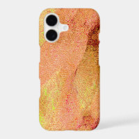 Wrinkled leather style with worn paint, salmon