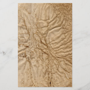 Wrinkled old paper Stationery
