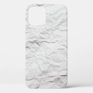Wrinkled paper texture iPhone 12 case