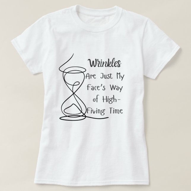 Wrinkles - High Five Time T-Shirt (Design Front)