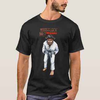 Wristlock Pirate  Brazilian Jiu Jitsu, BJJ T-Shirt