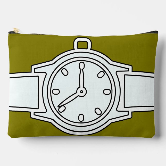 Wristwatch Olive      Accessory Pouch (Front)