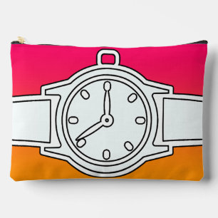 Wristwatch Rainbow Accessory Pouch