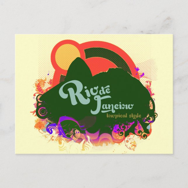 Write about Rio de Janeiro Postcard (Front)