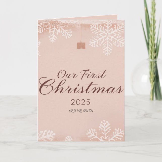Write anything you with Folded Greeting Card (Front)