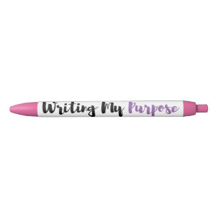 Write it down black ink pen