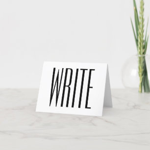 WRITE notecards