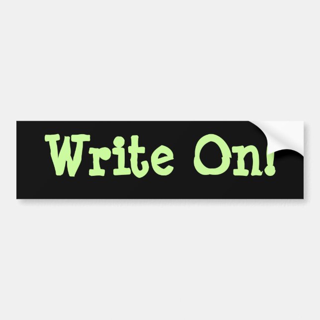 Write On! Buber Sticker (Front)