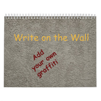 Write on the Wall Calendar