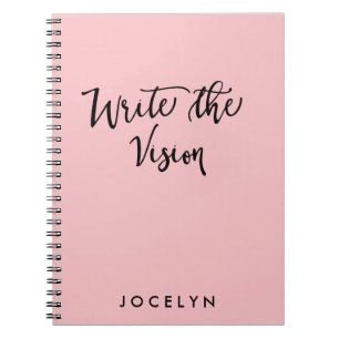 Write the Vision   Personalised Note Book