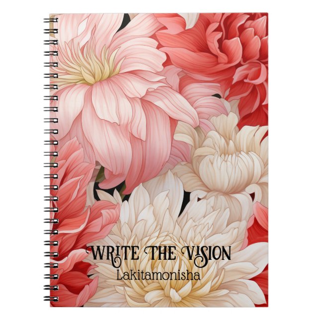 Write The Vision Personalised Notebook (Front)