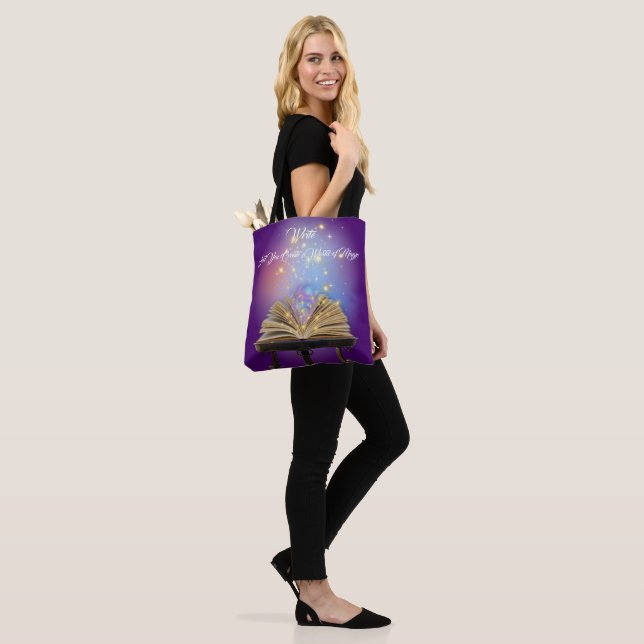 Write  tote bag (On Model)