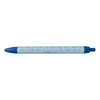 Write What You Know Newsies Pen