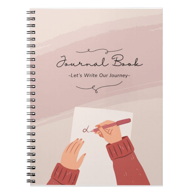 Write your journey  notebook (Front)