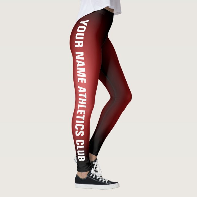 Write Your Name - Customisable Leggings Version 2 (Right)