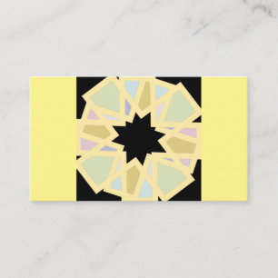 Write your own message patterned design business card