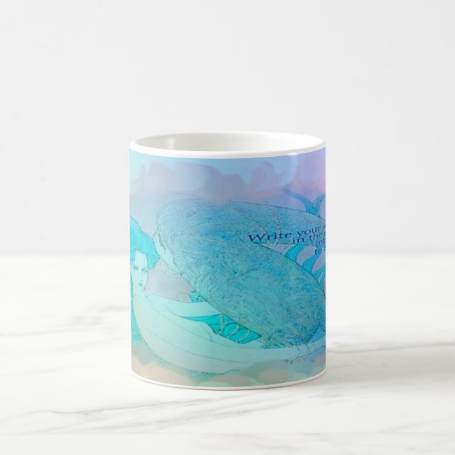 Write your secrets in the sand coffee mug (Center)