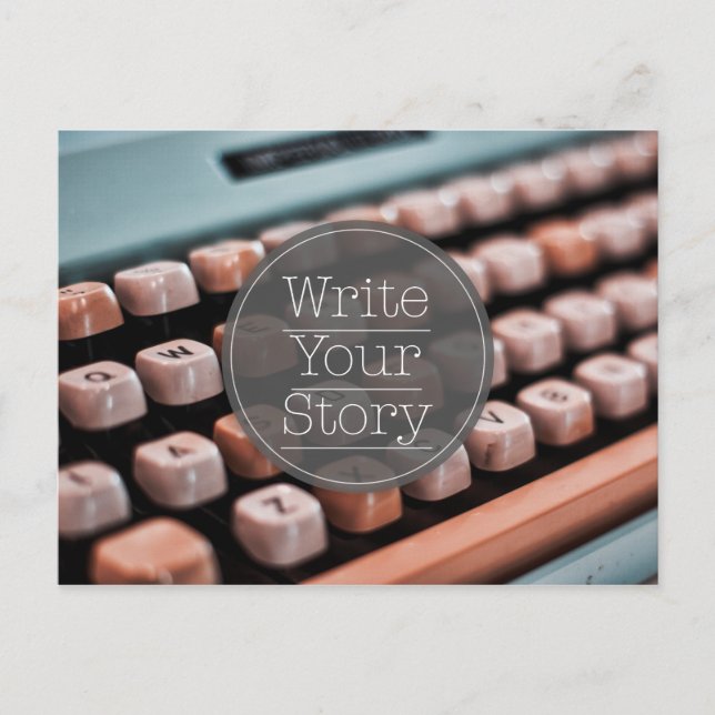 Write Your Story Postcard (Front)