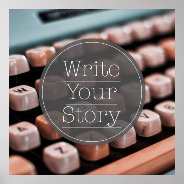 Write Your Story Poster (Front)