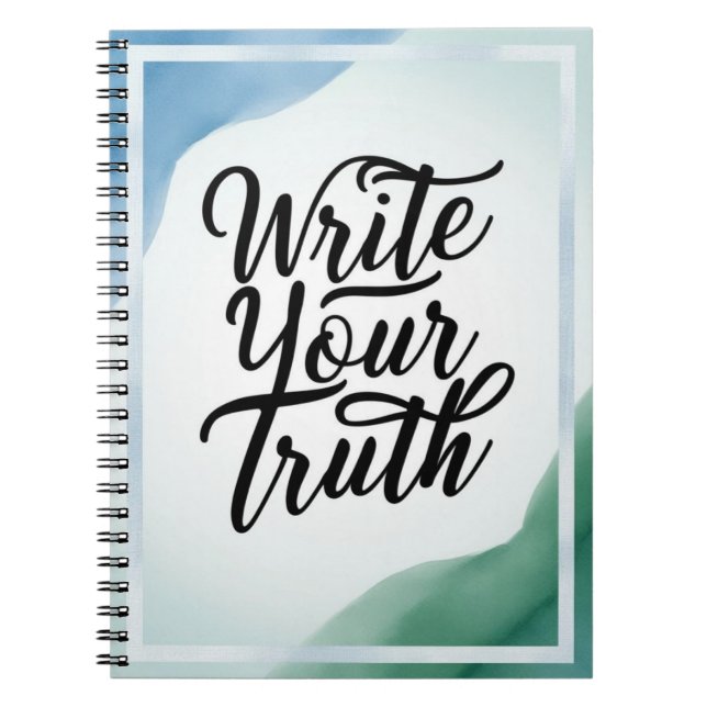 Write Your Truth Notebook (Front)