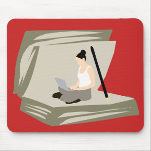 Writer at Work Mouse Pad