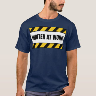 Writer At Work Writing Lover vintage retro T-Shirt