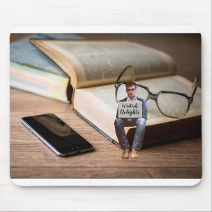 Writer at Work / Writish Delights (© Mira) Mouse Pad