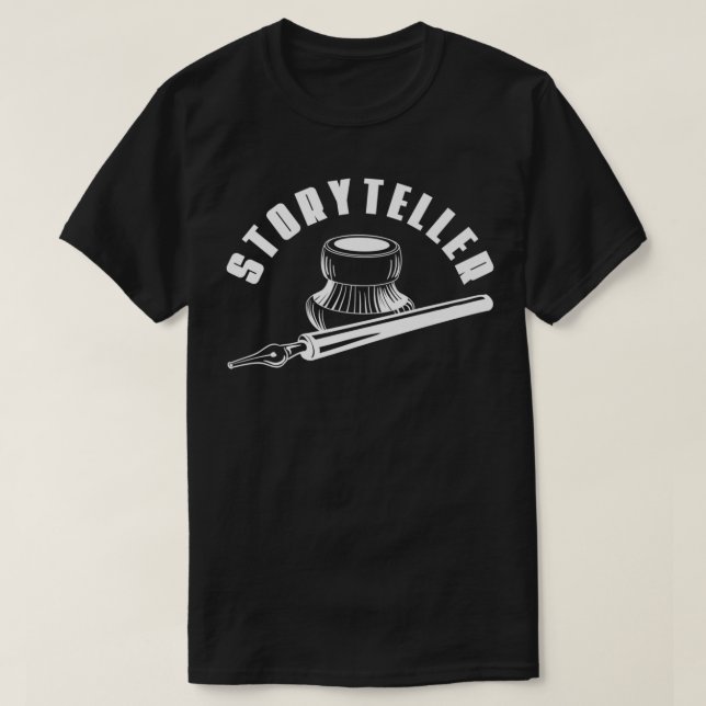 Writer Author Book Literature Publisher  Storytell T-Shirt (Design Front)