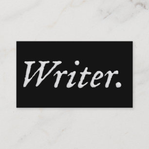 Writer Belight Business Card