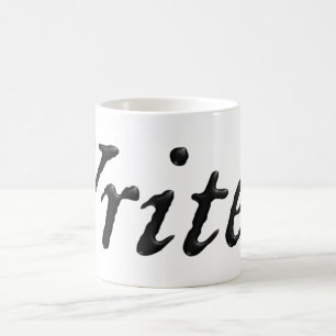 Writer Black Ing Coffee Mug