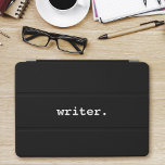 Writer Black or Choose Your Colour  iPad Air Cover<br><div class="desc">Writer Tablet Cover - Black or choose your colour</div>