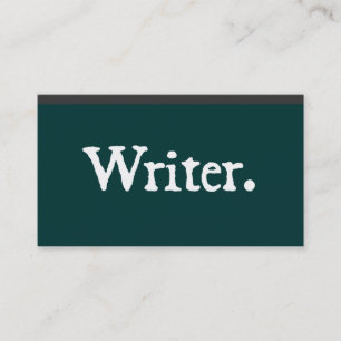 Writer Business Card