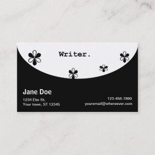 Writer Business Card