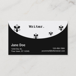 Writer Business Card