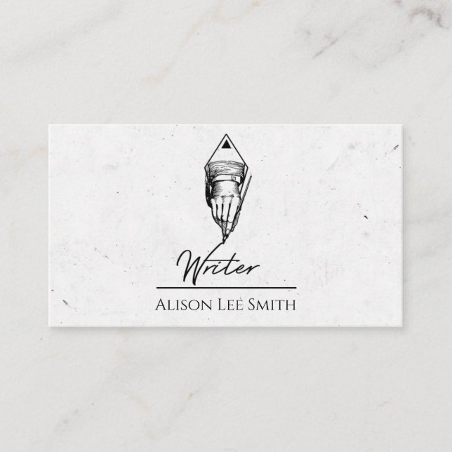 Writer Business Card (Front)