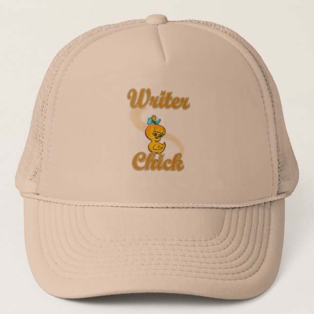 Writer Chick Trucker Hat (Front)