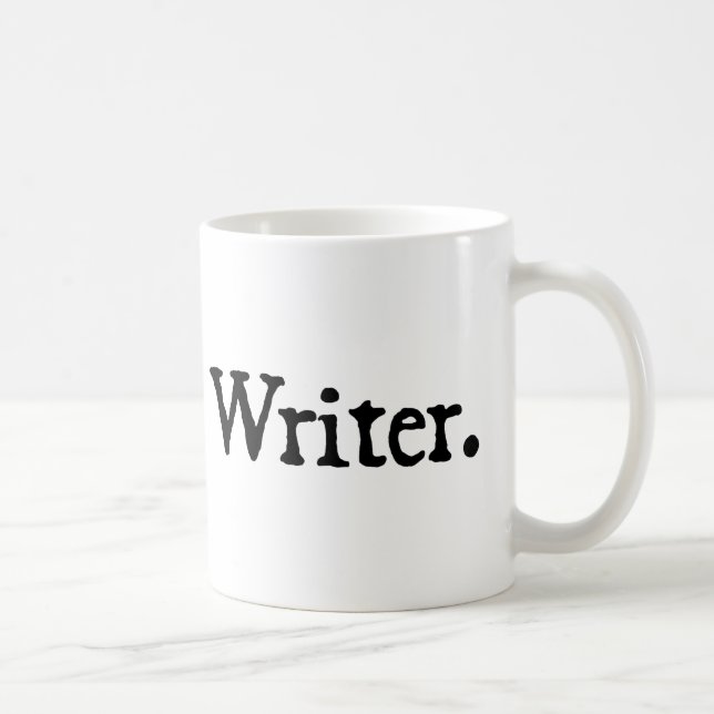 Writer. Coffee Mug (Right)