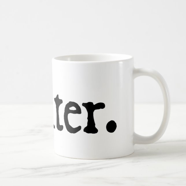 Writer. Coffee Mug (Right)