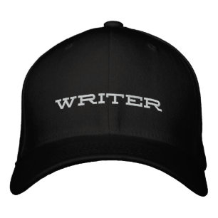 WRITER EMBROIDERED HAT