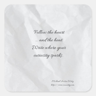 Writer Fortune Sticker – Encouragement for Writers