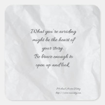 Writer Fortune Sticker – Encouragement for Writers