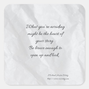 Writer Fortune Sticker – Encouragement for Writers