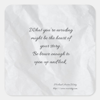 Writer Fortune Sticker – Encouragement for Writers
