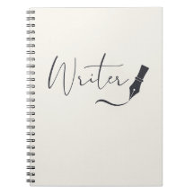 Writer Fountain Pen Script Notebook
