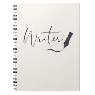 Writer Fountain Pen Script Notebook