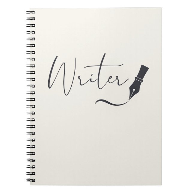 Writer Fountain Pen Script Notebook (Front)