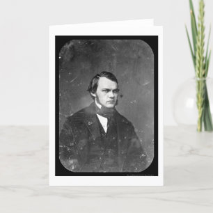 Writer Henry J. Raymond Daguerreotype 1844 Card