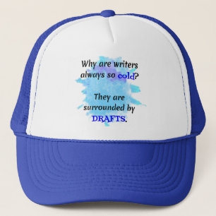 Writer Joke English Teacher Funny Gift Trucker Hat